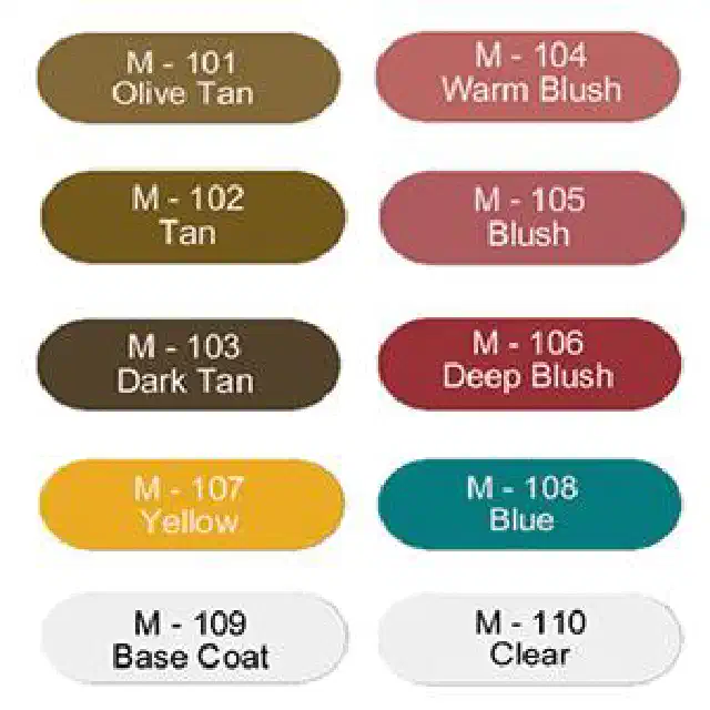 FFX M-Serie Farben
