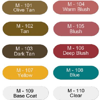 FFX M-series paints